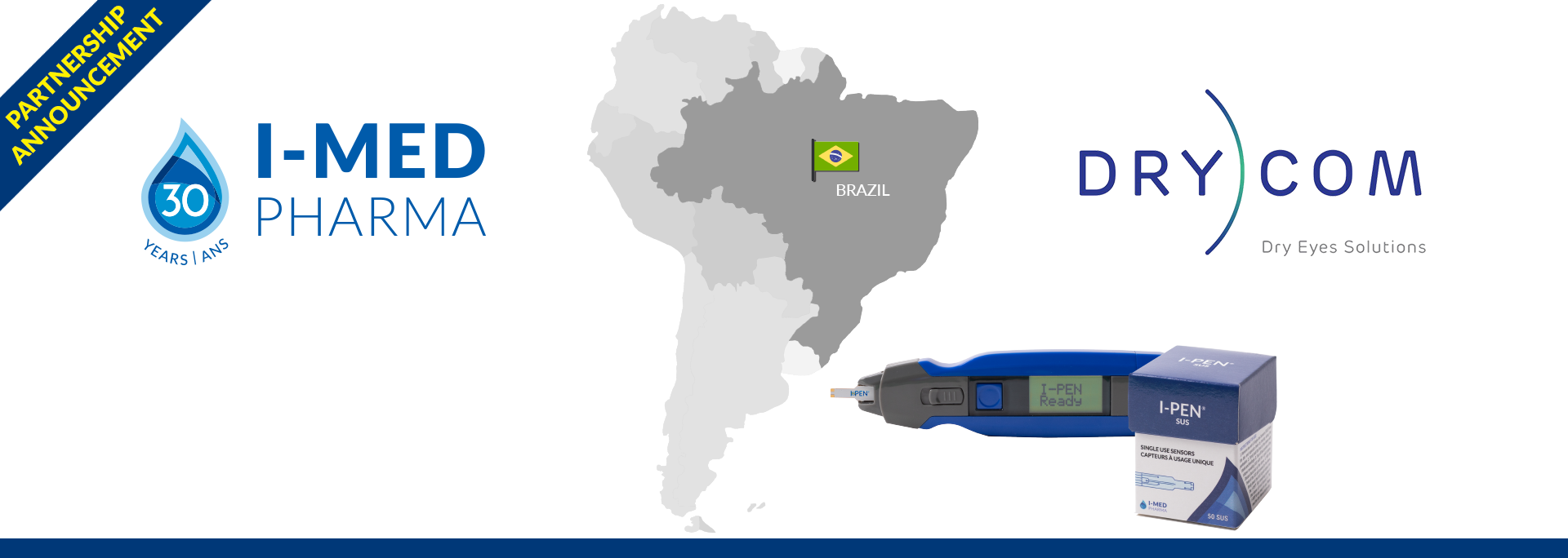 I-PEN® Osmolarity System Now Available In Brazil Through Partnership With DryCom