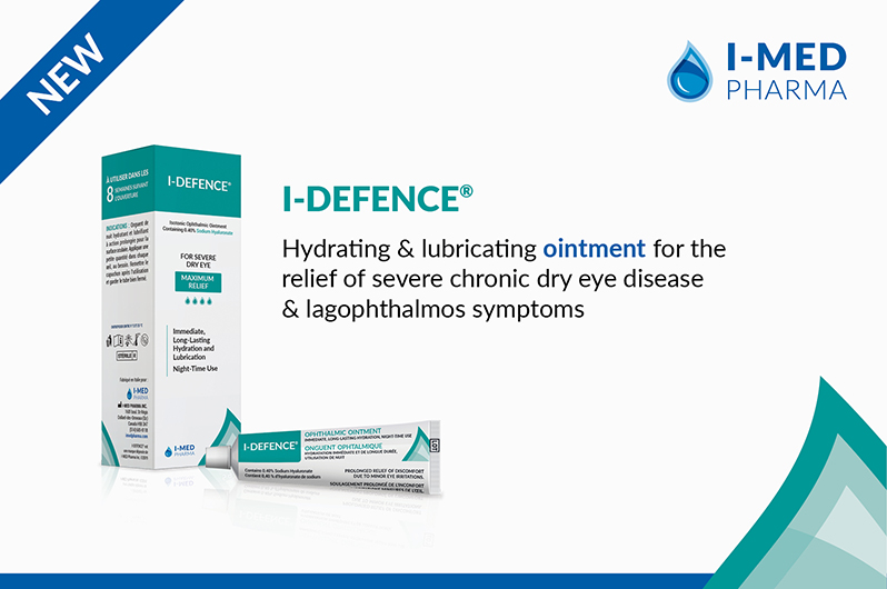 I-MED PHARMA LAUNCHES THE LATEST ADDITION TO THEIR DRY EYE PRODUCT LINE,  I-DEFENCE® – A NIGHT-TIME OINTMENT FOR SEVERE CHRONIC DRY EYE DISEASE