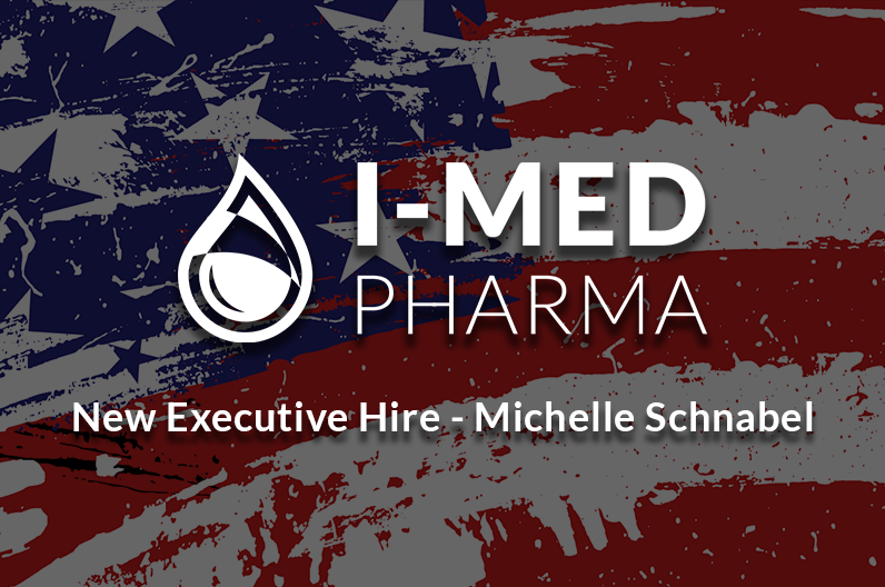 I-MED PHARMA USA ANNOUNCES MICHELLE SCHNABEL AS VP BUSINESS DEVELOPMENT