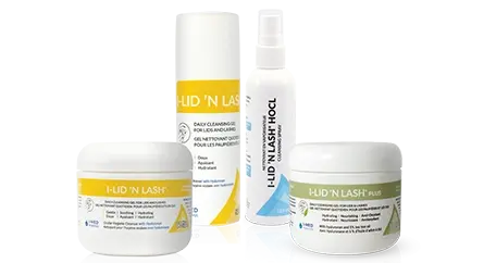 I-LID ’N LASH® Cleansers