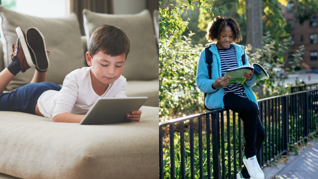 Avoiding too much screen time for kids