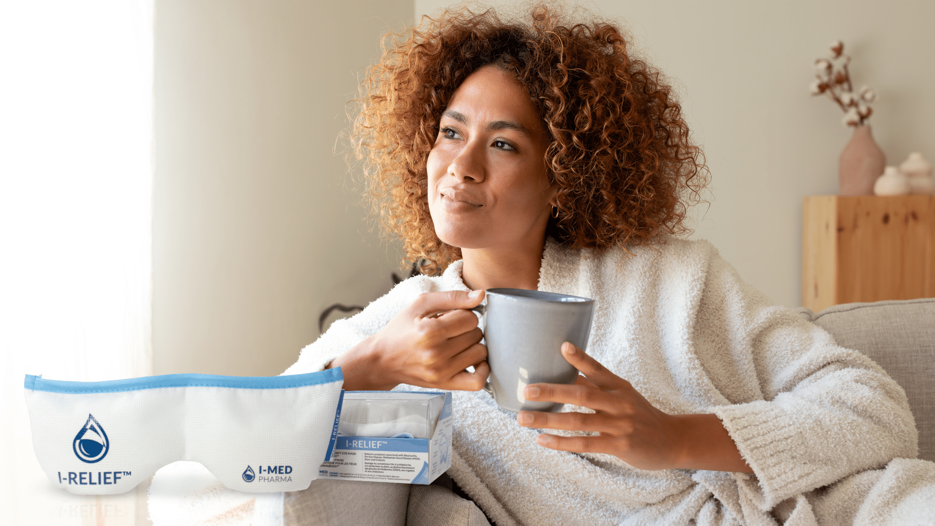 Warm Compress for Dry Eyes in the Morning